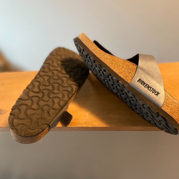 Silver Birkenstock Sandals - BOGO DEAL - Picture 5 of 6